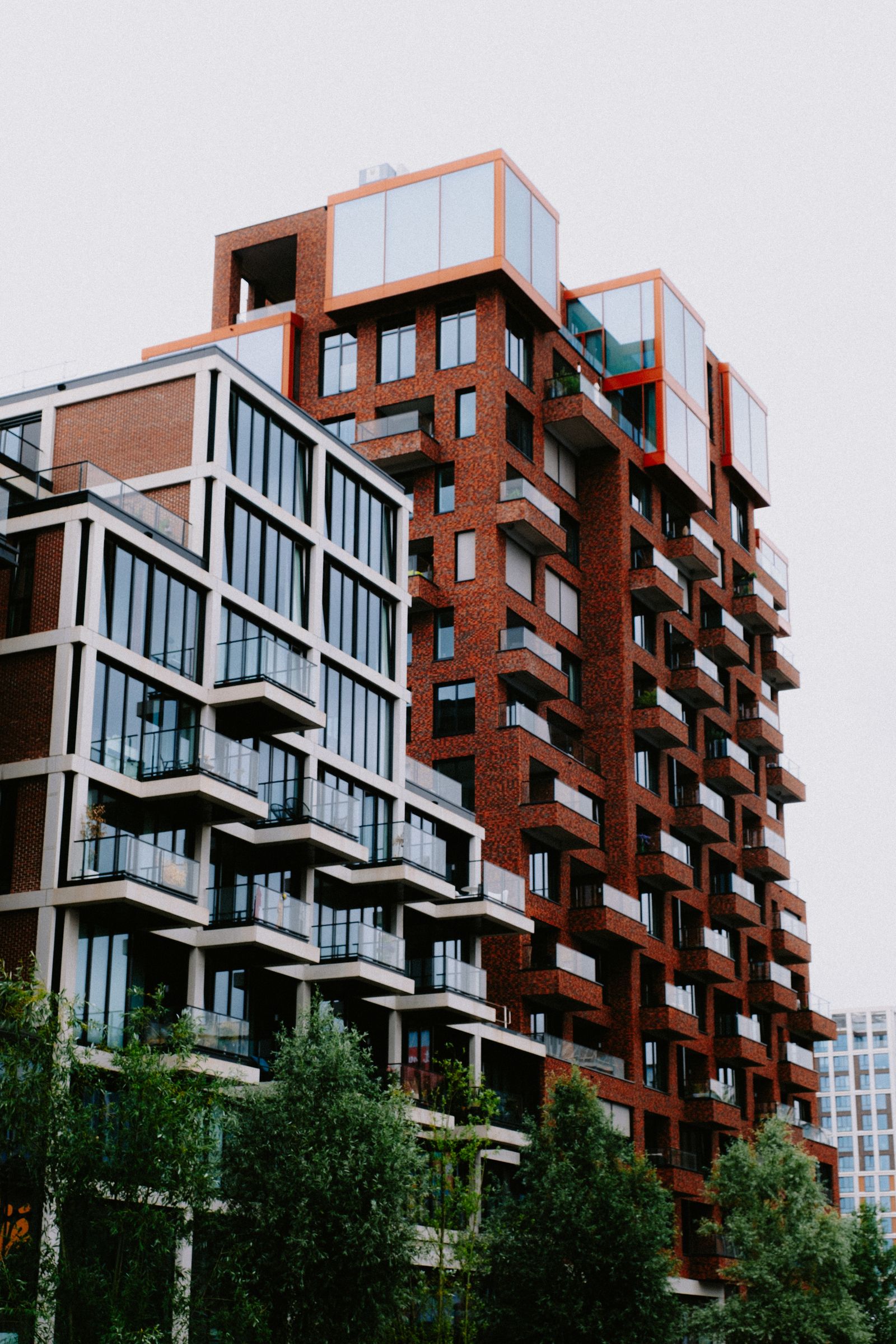 Modern Croatian high-rise residential building